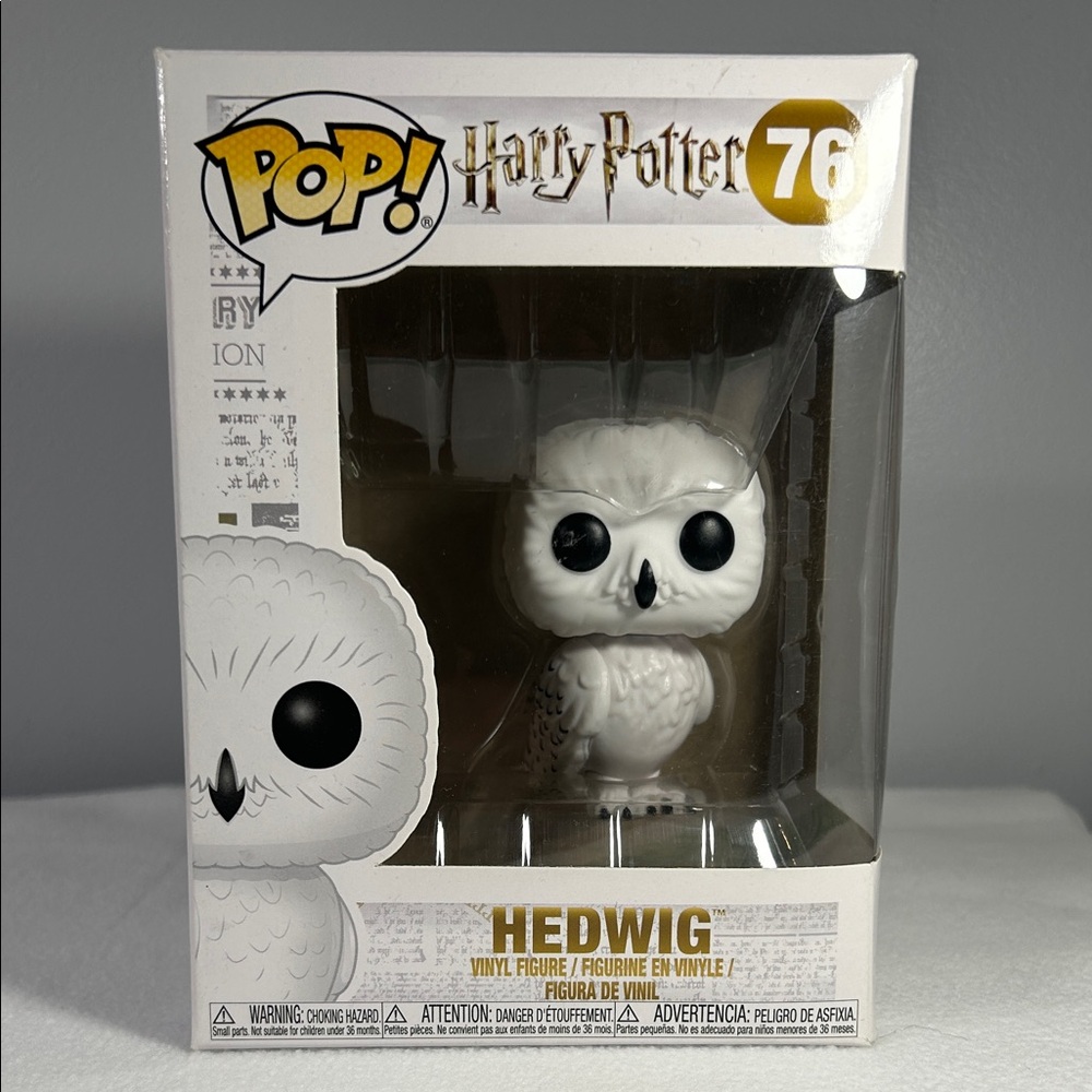 Funko Pop! Harry Potter Hedwig Figure - White